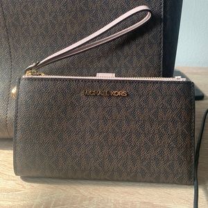 Michael Kors Pink Clutch Bag